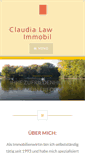 Mobile Screenshot of lawaczeck-immobilien.de